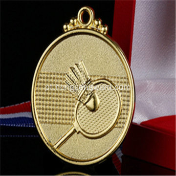 Medalha 3D para vencedor de badminton